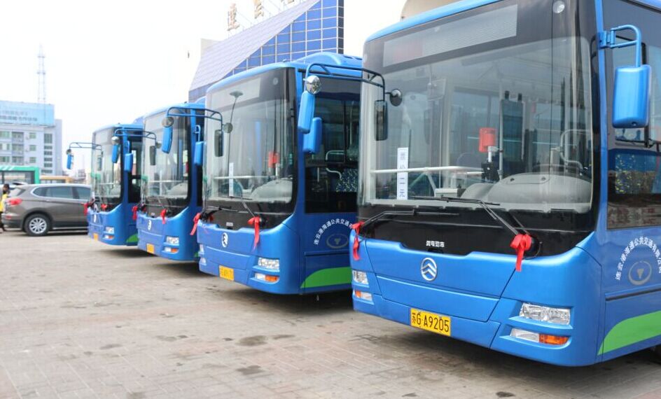 公交5路、8路、10路、23路更新新能源純電動車輛