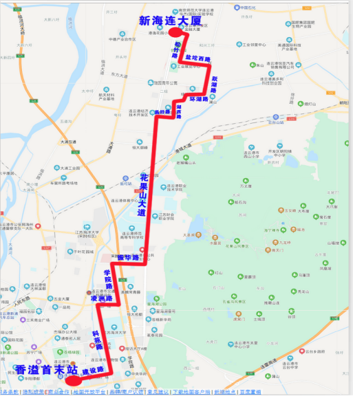 10月31日起，公交63路線正式開通運行